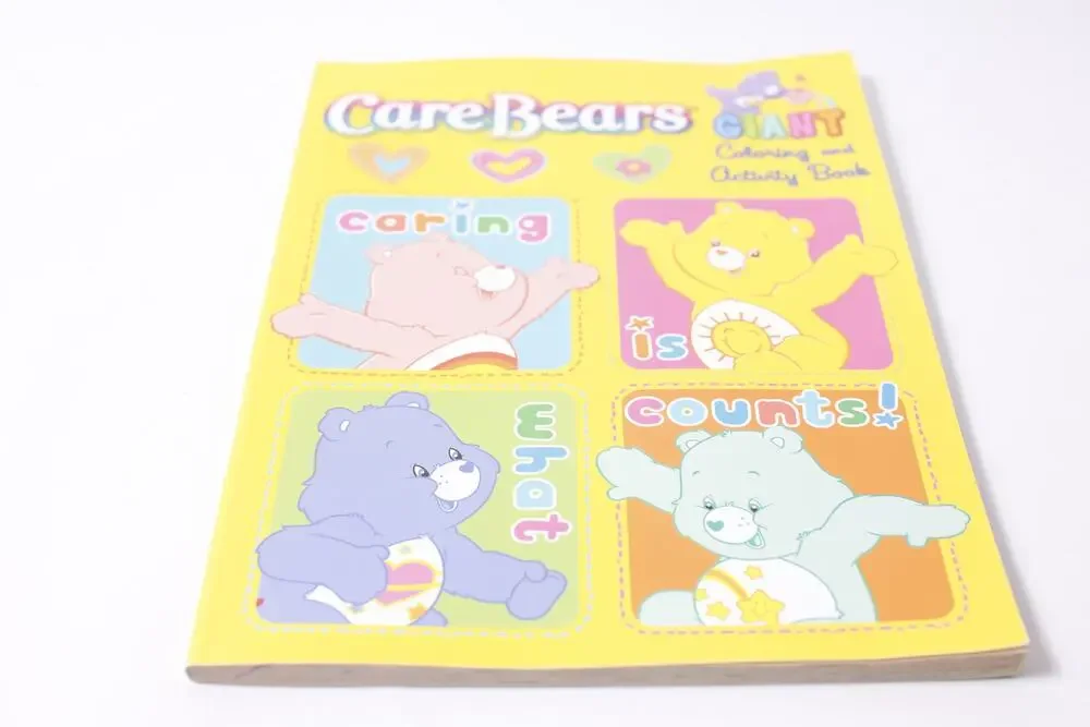 Care Bears Giant Coloring and Activity Book 2007 TCFC Uncolored ~ 260702-WH 1207